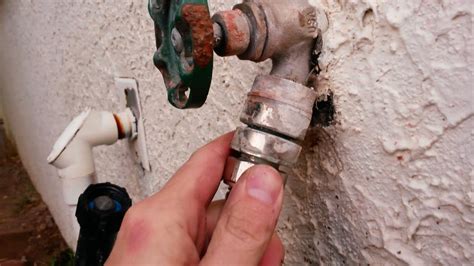 hose bib leaking from anti siphon valve|How to Fix a Leak in the Anti